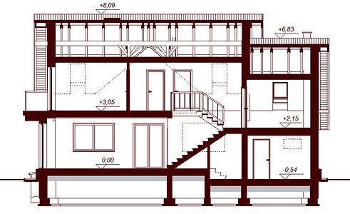Фасад дома IIH-2969-93 Фасад дома IIH-2969-93