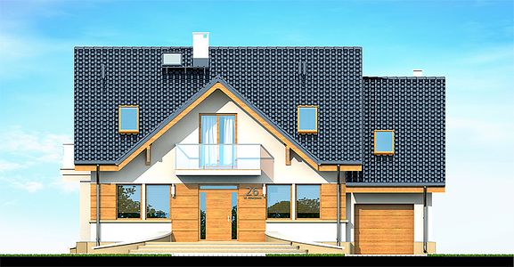 Фасад дома IIH-2969-93 Фасад дома IIH-2969-93