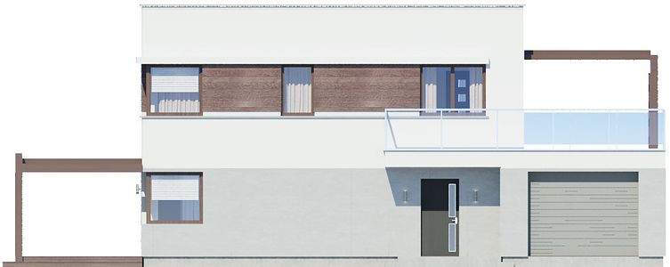 Фасад дома HHC-8993-62 Фасад дома HHC-8993-62