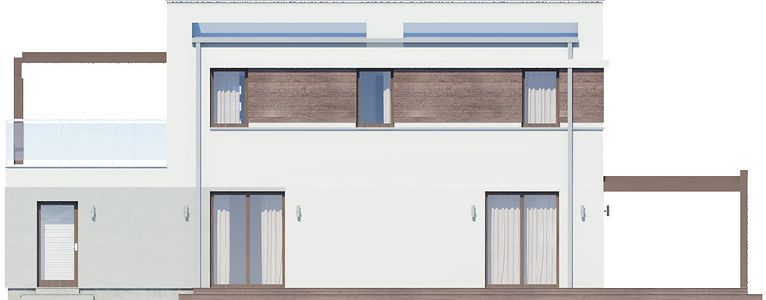 Фасад дома HHC-8993-62 Фасад дома HHC-8993-62