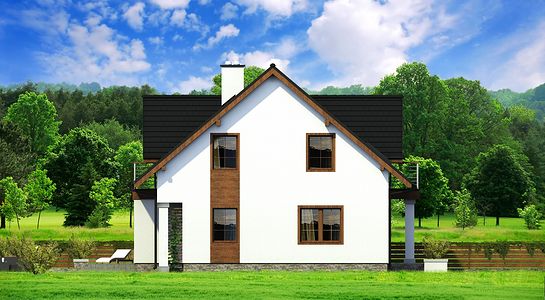 Фасад дома HGB-1234-36 Фасад дома HGB-1234-36