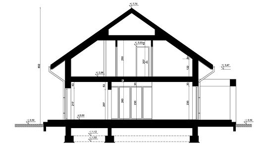 Фасад дома DEI-5651-84 Фасад дома DEI-5651-84