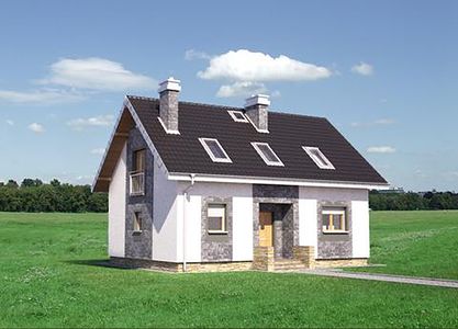 Фасад дома BDD-6792-68 Фасад дома BDD-6792-68