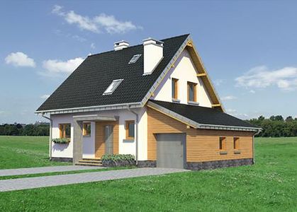 Фасад дома DCD-6918-46 Фасад дома DCD-6918-46