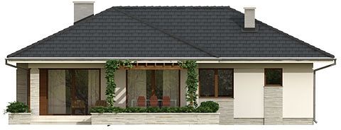 Фасад дома HGD-4935-34 Фасад дома HGD-4935-34