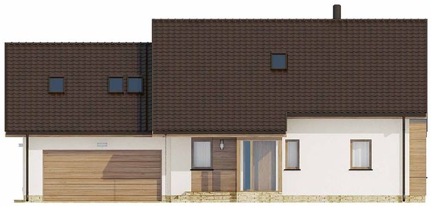 Фасад дома DKG-5856-27 Фасад дома DKG-5856-27
