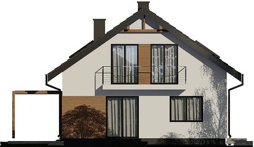 Фасад дома GII-3265-78 Фасад дома GII-3265-78