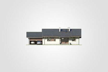 Фасад дома EDC-6598-73 Фасад дома EDC-6598-73