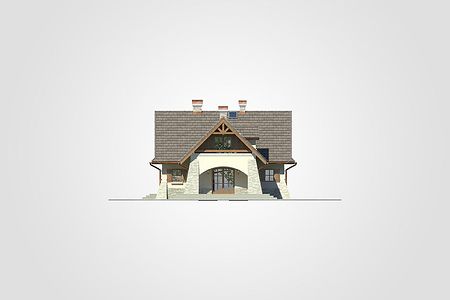 Фасад дома KHH-4526-53 Фасад дома KHH-4526-53